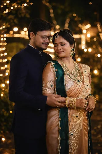 Groom Bride Celebration Emgagaement 
