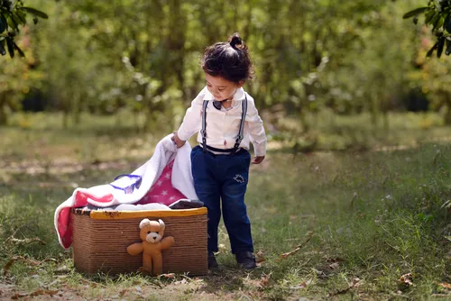 Adventurous park frolic