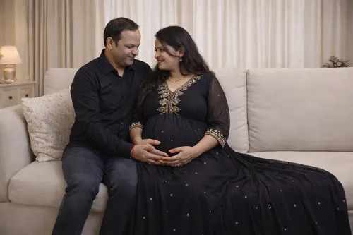 Celebrating Pregnancy Bump Full Of Love 